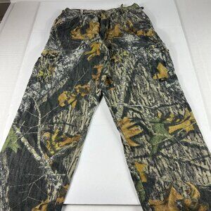 Mossy Oak Camo Pants Men Medium 30x28* Brown Faded Foliage Cargo Utility Outdoor